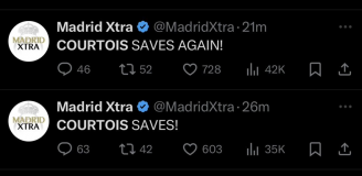 ''RELACJA'' fanowskiego konta Realu ze wczorajszego meczu xD